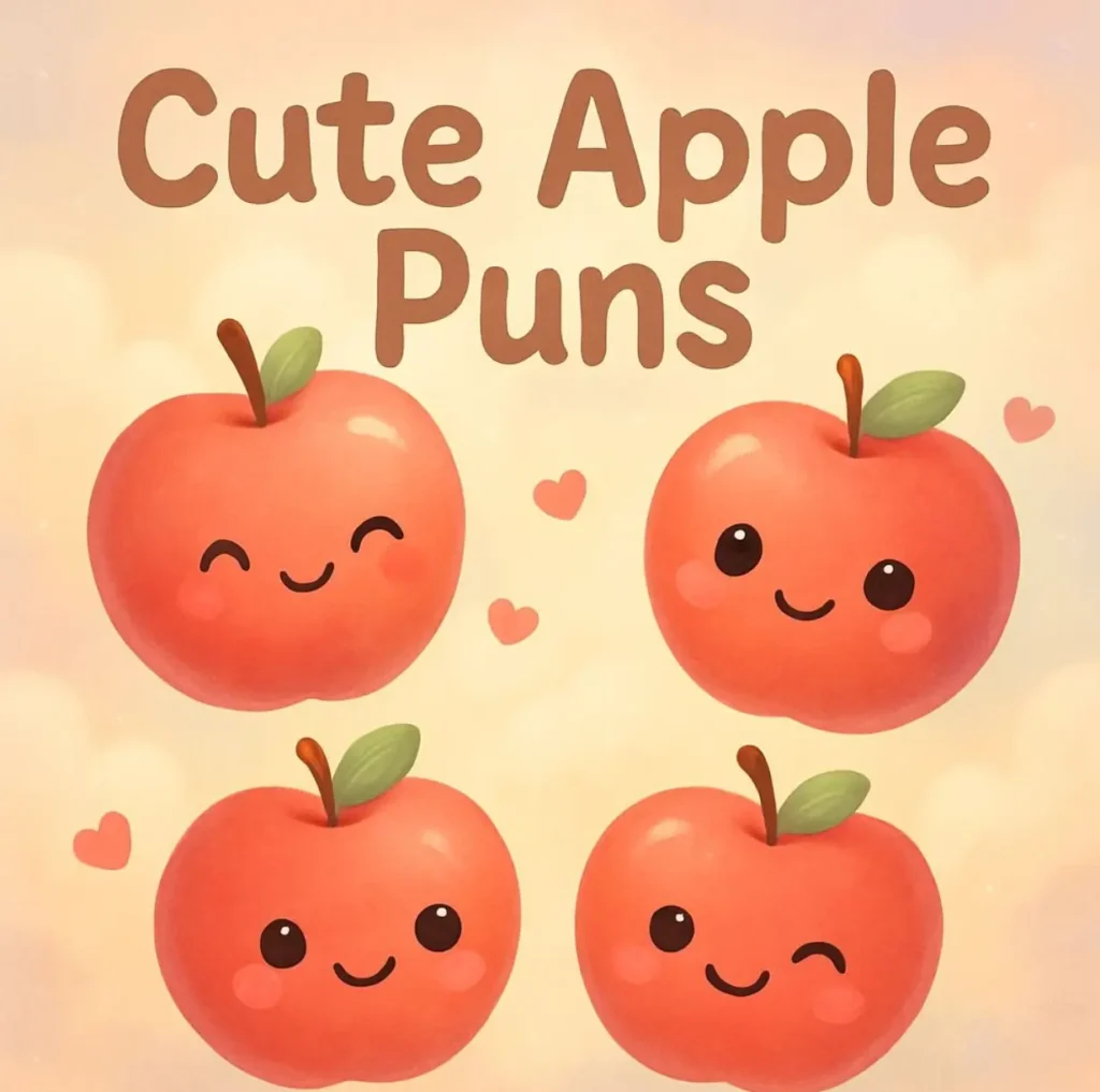 Cute Apple Puns