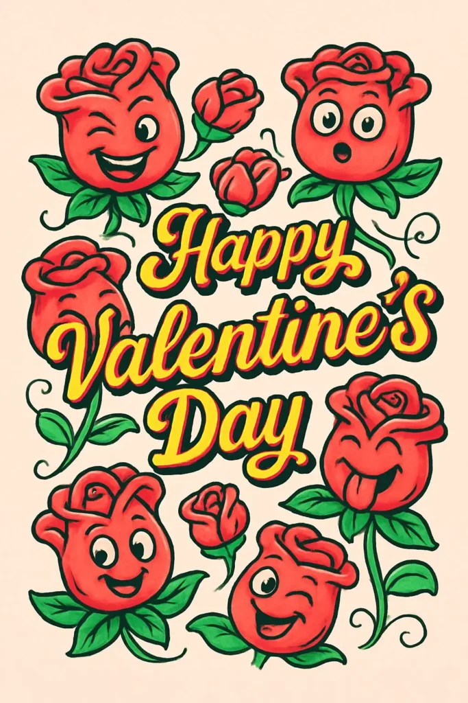 Cute Rose Puns For Valentines Day