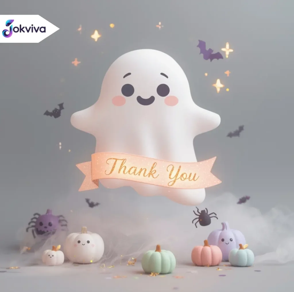 Pumpkin and Jack-O’-Lantern Thank You Puns