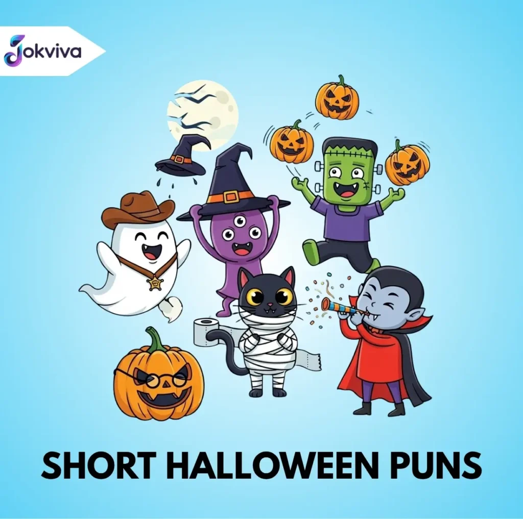 Short Halloween Puns