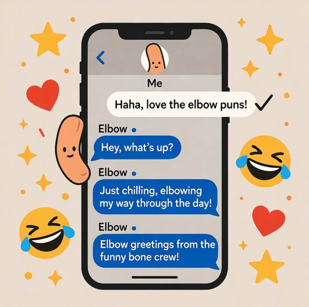 Elbow Puns for Funny Text Messages