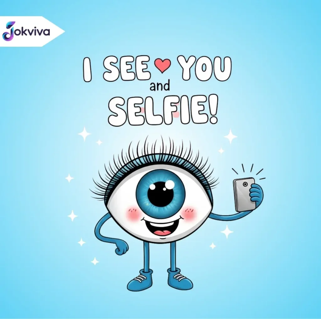 Eye Puns for Selfies