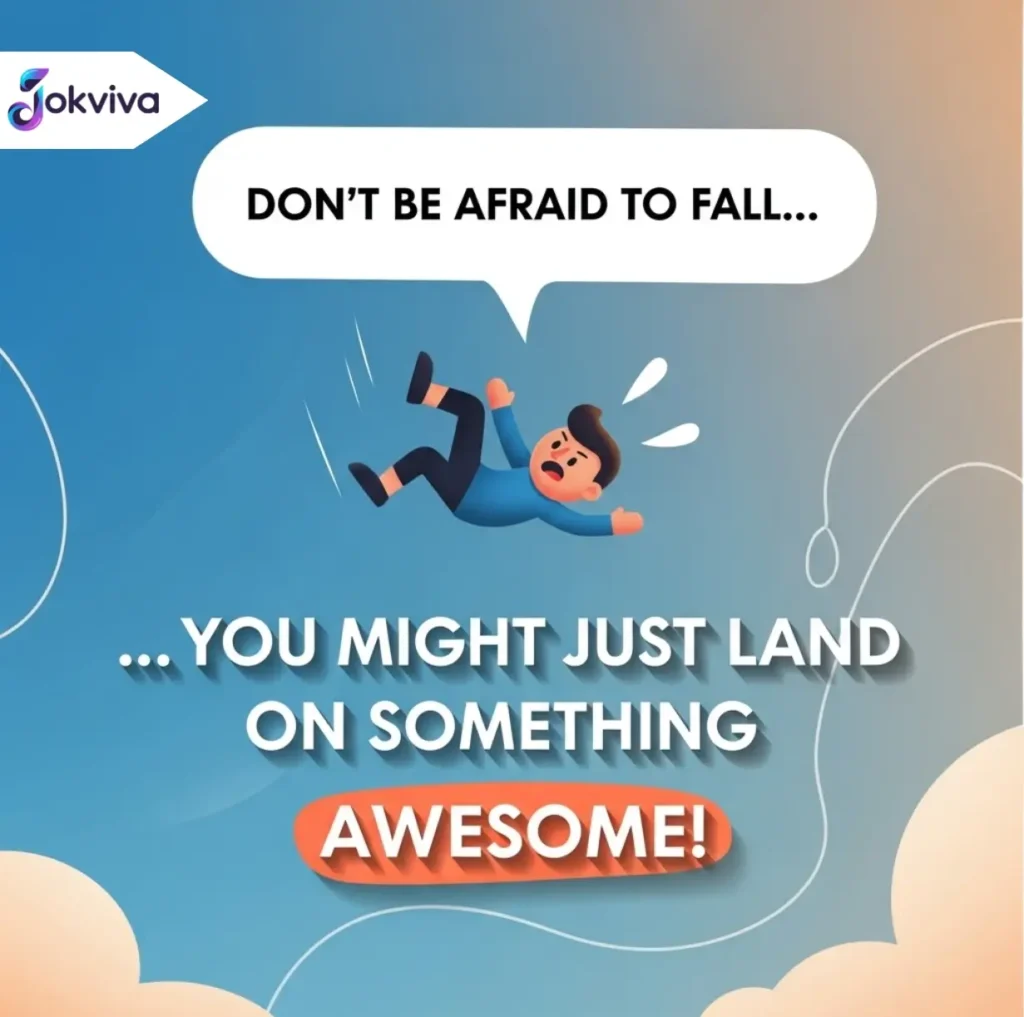 Falling Puns for Motivational Humor
