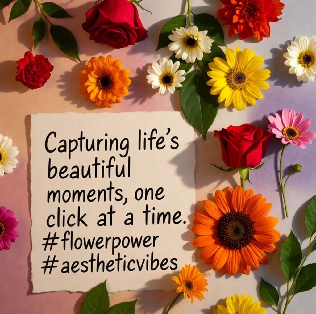 Flower Puns for Instagram Captions