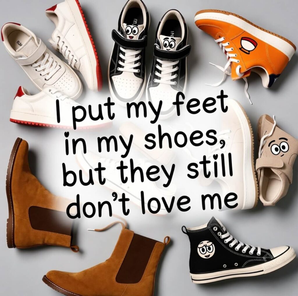 Foot Puns for Shoes & Sneakers