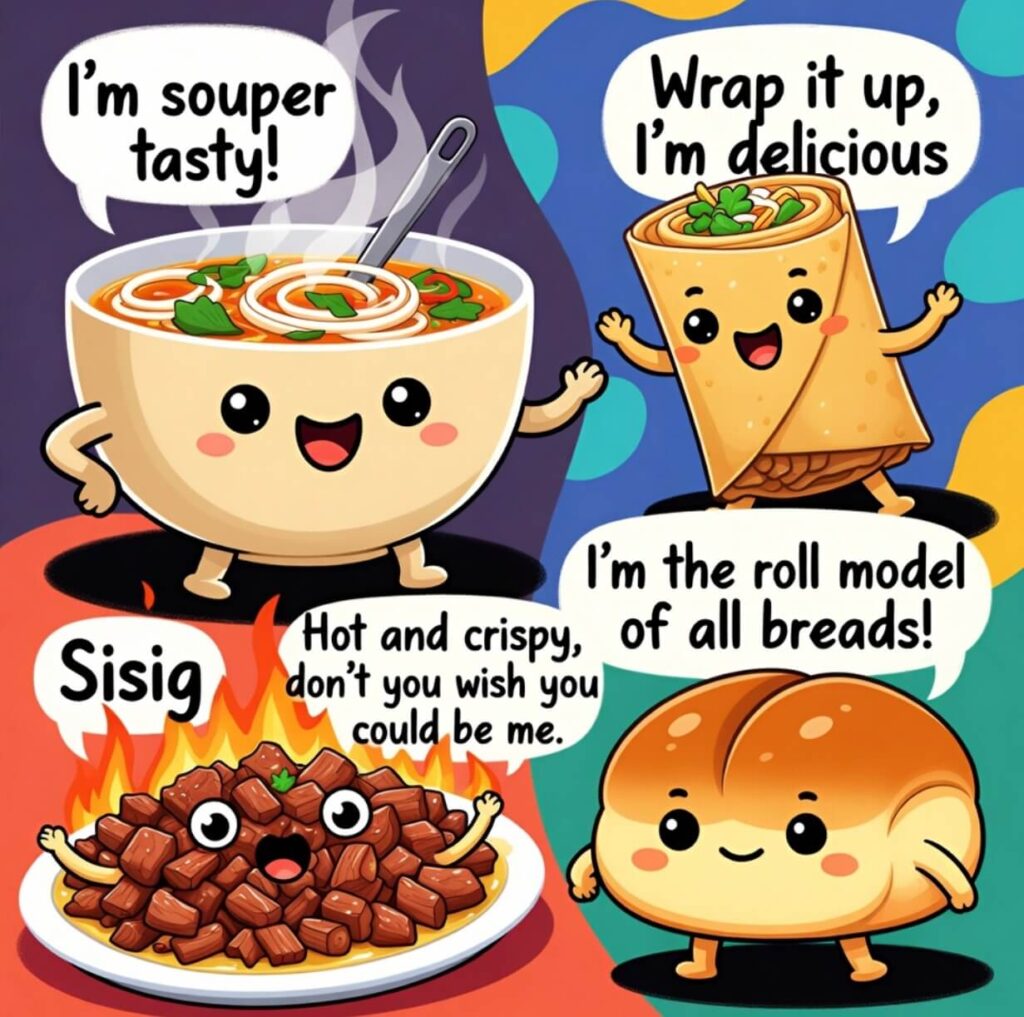 Funny Filipino Food Puns