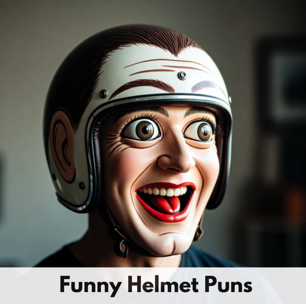 Funny Helmet Puns