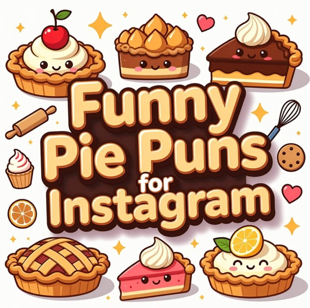 Funny Pie Puns for Instagram
