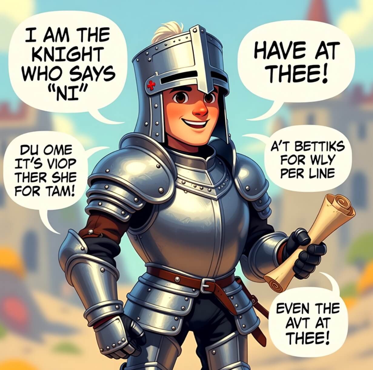 Knight Puns One-Liners