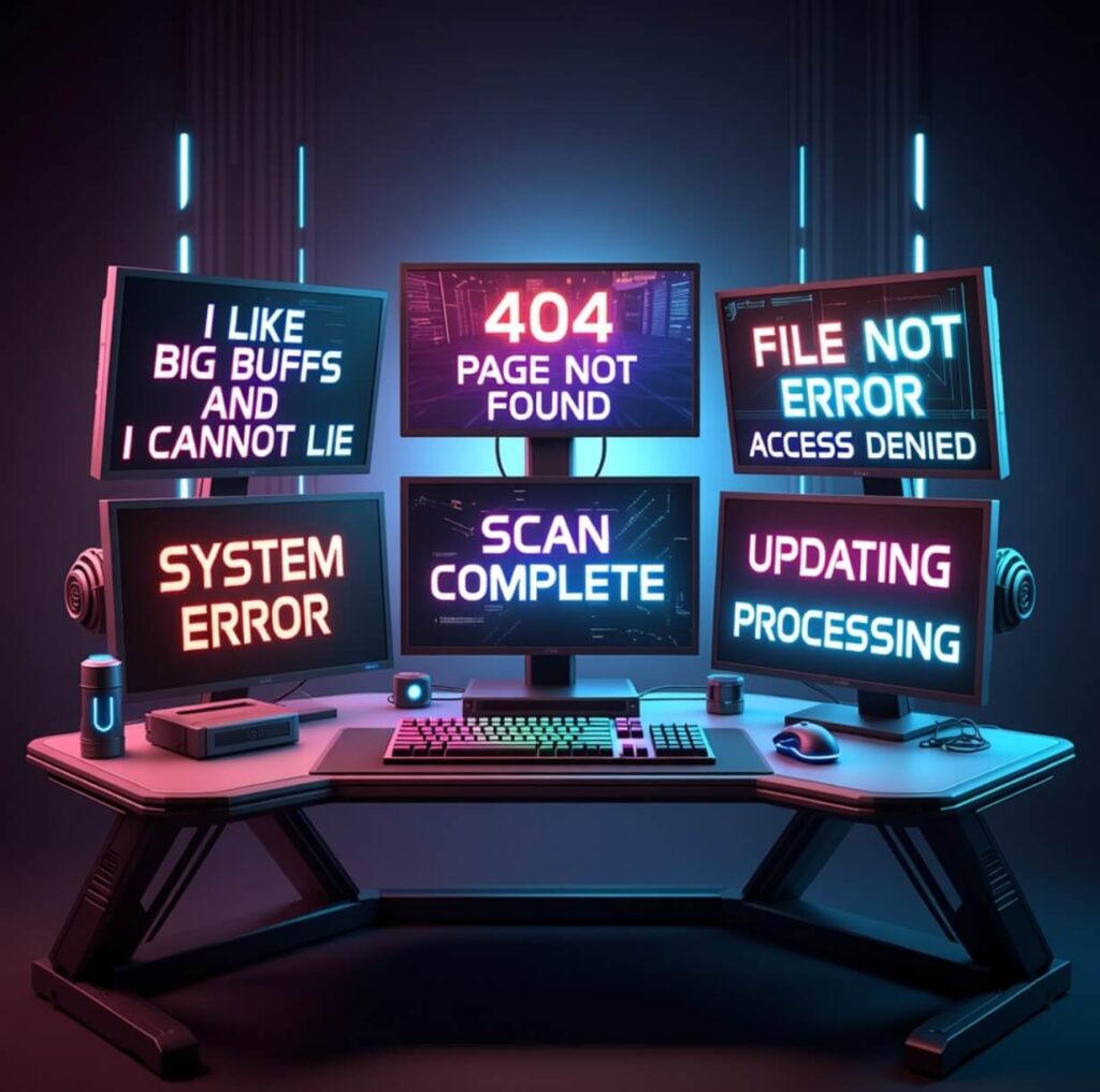 LCD Puns for Tech Lovers