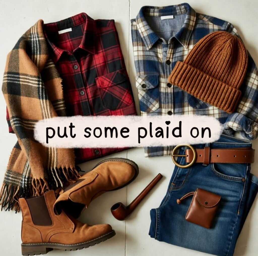 Plaid Puns for Instagram Captions