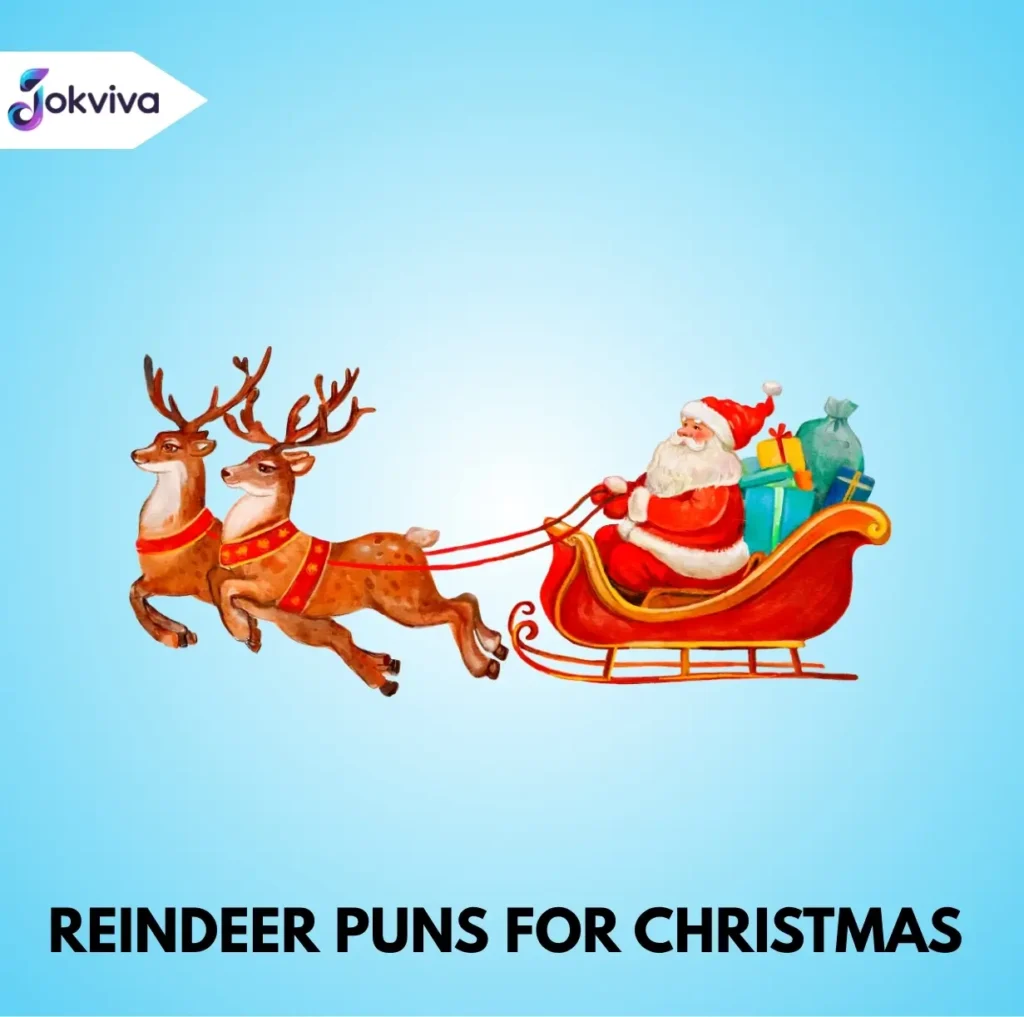 &nbsp;Reindeer Puns for Christmas Jokes