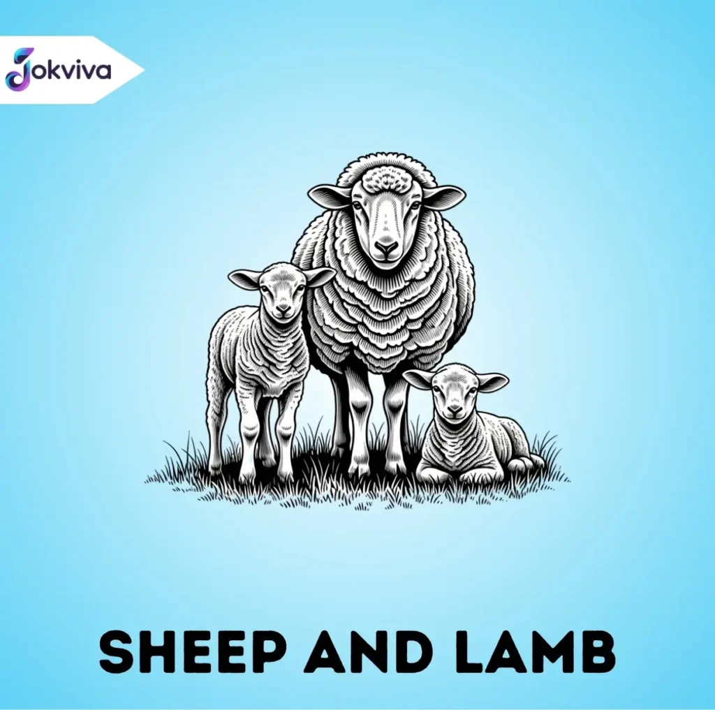 Sheep and Lamb