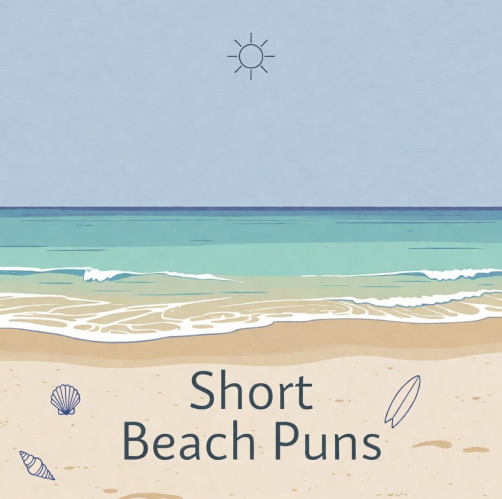 Short Beach Puns