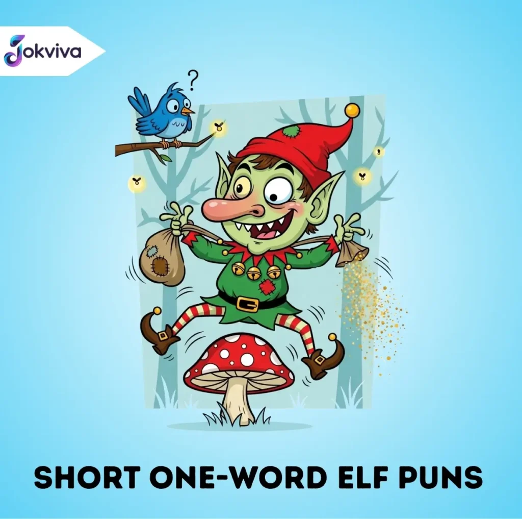 Short One-Word Elf Puns 