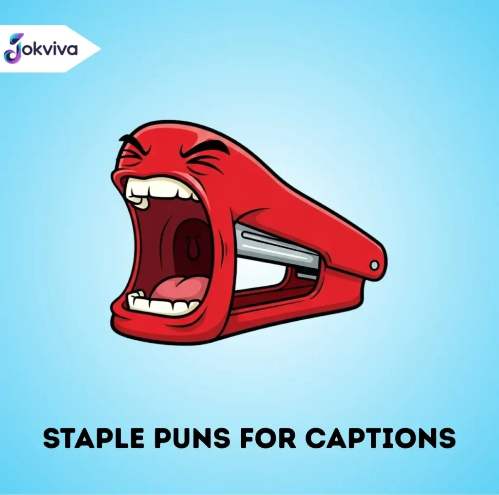 Staple Puns for Captions