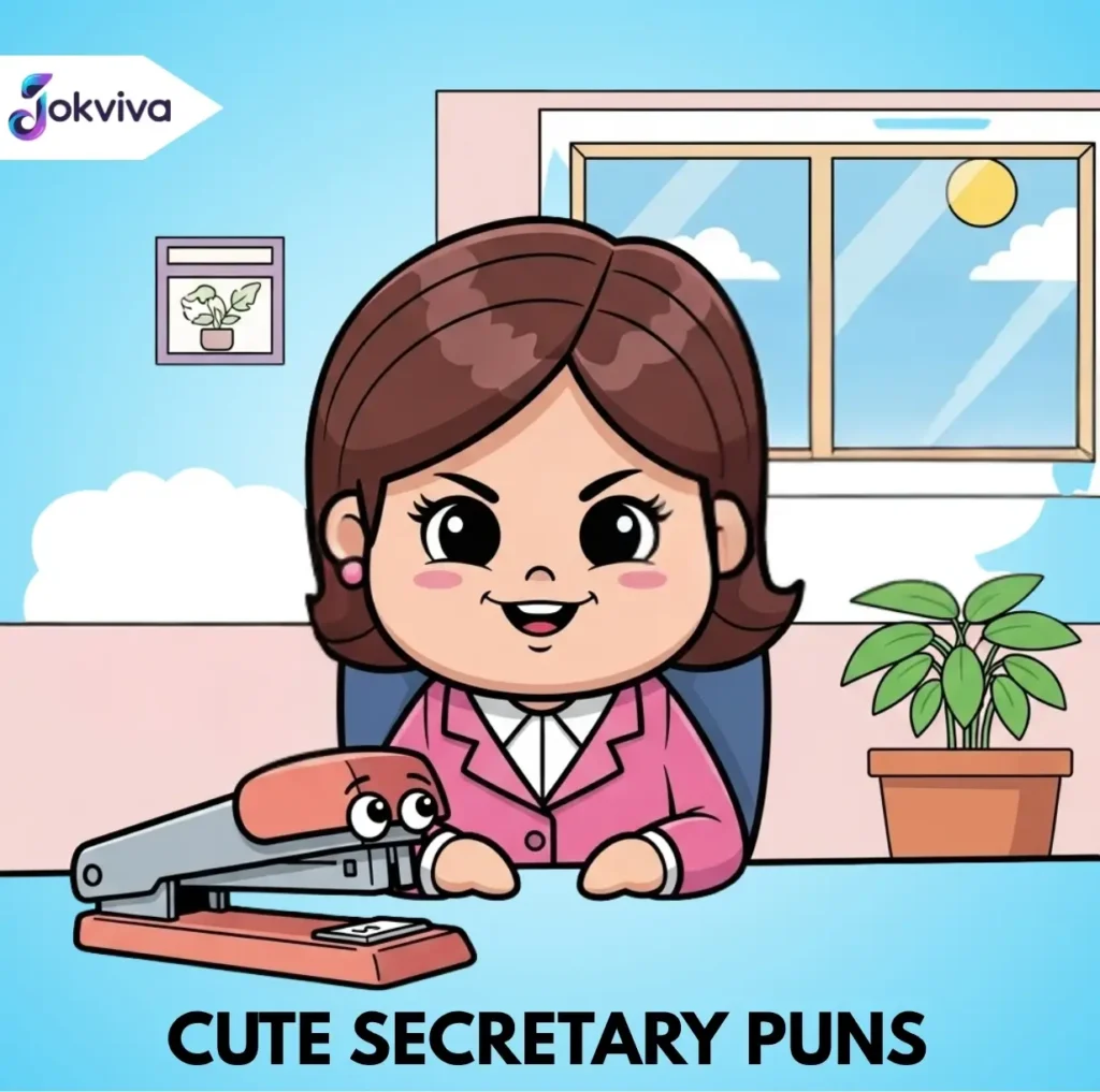 Cute Secretary Puns