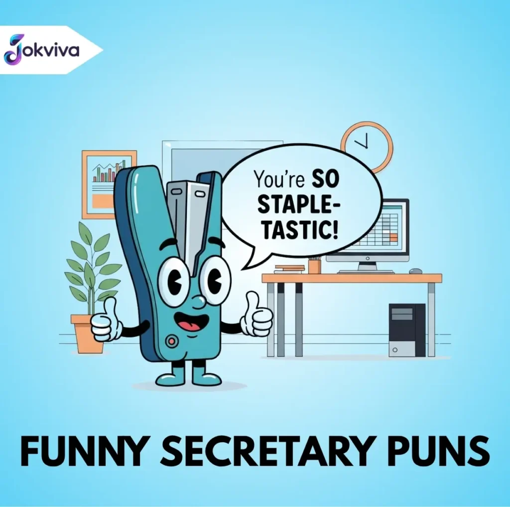 Funny Secretary Puns