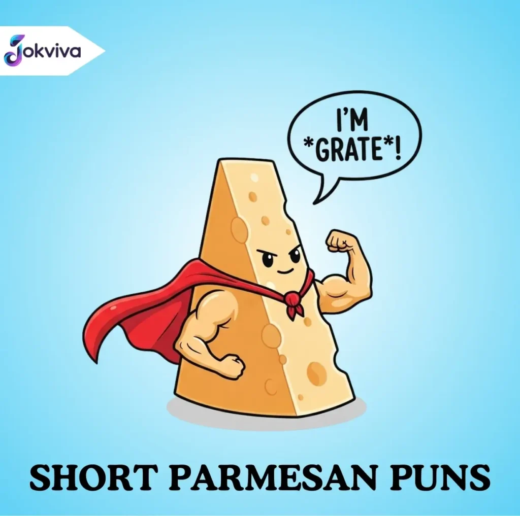Short Parmesan Puns