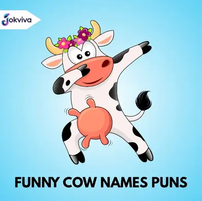 funny cow names puns